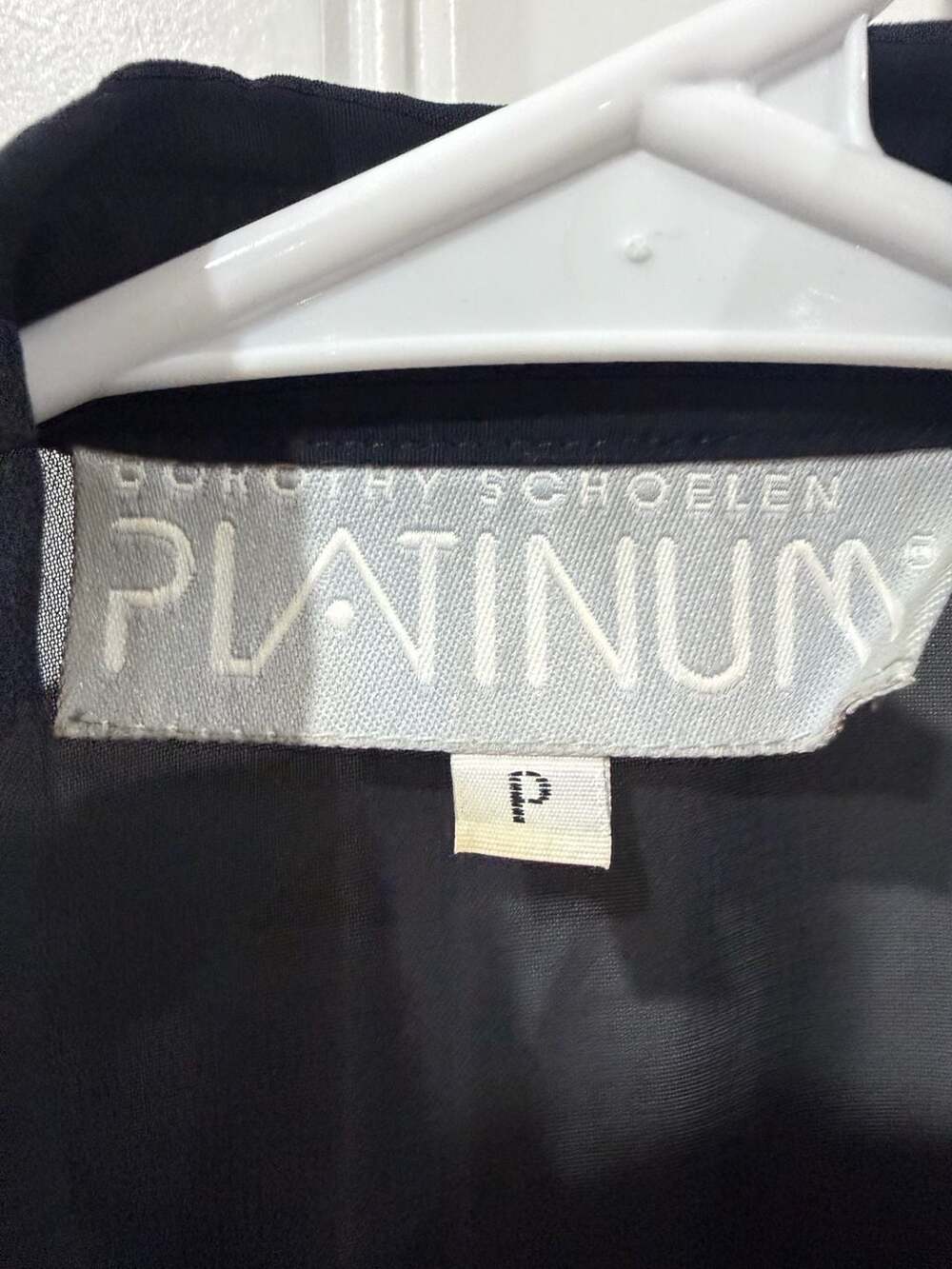 Vintage Platinum Sheer Velvet Babydoll Top Whimsigoth Dark Academia Y2K Petite - Picture 4 of 12